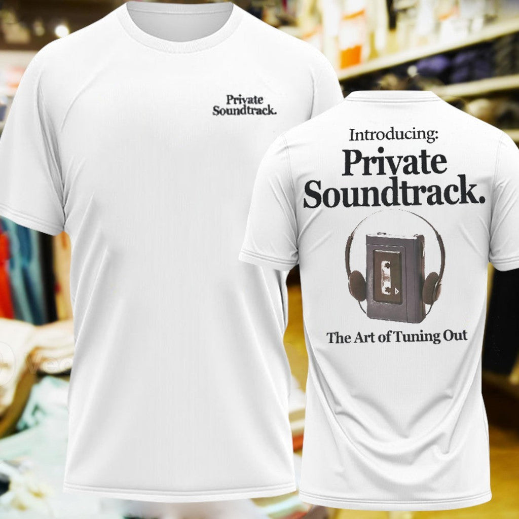 Private Soundtrack The Art of Tuning Out Cassette Retro Unisex