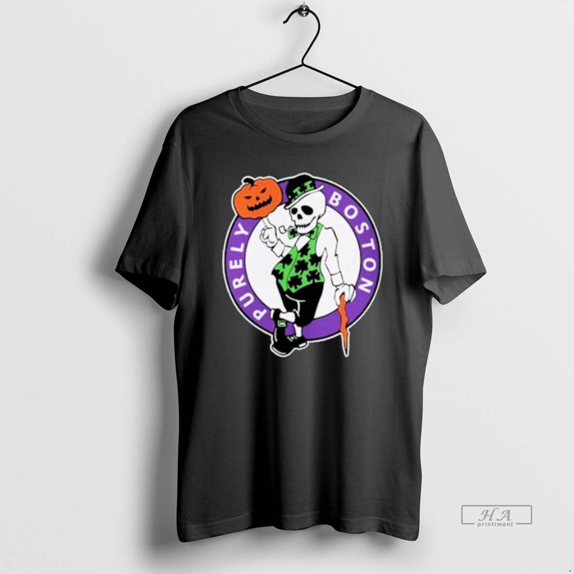 Official Purely Boston Celtics Haunted Hoops Halloween
