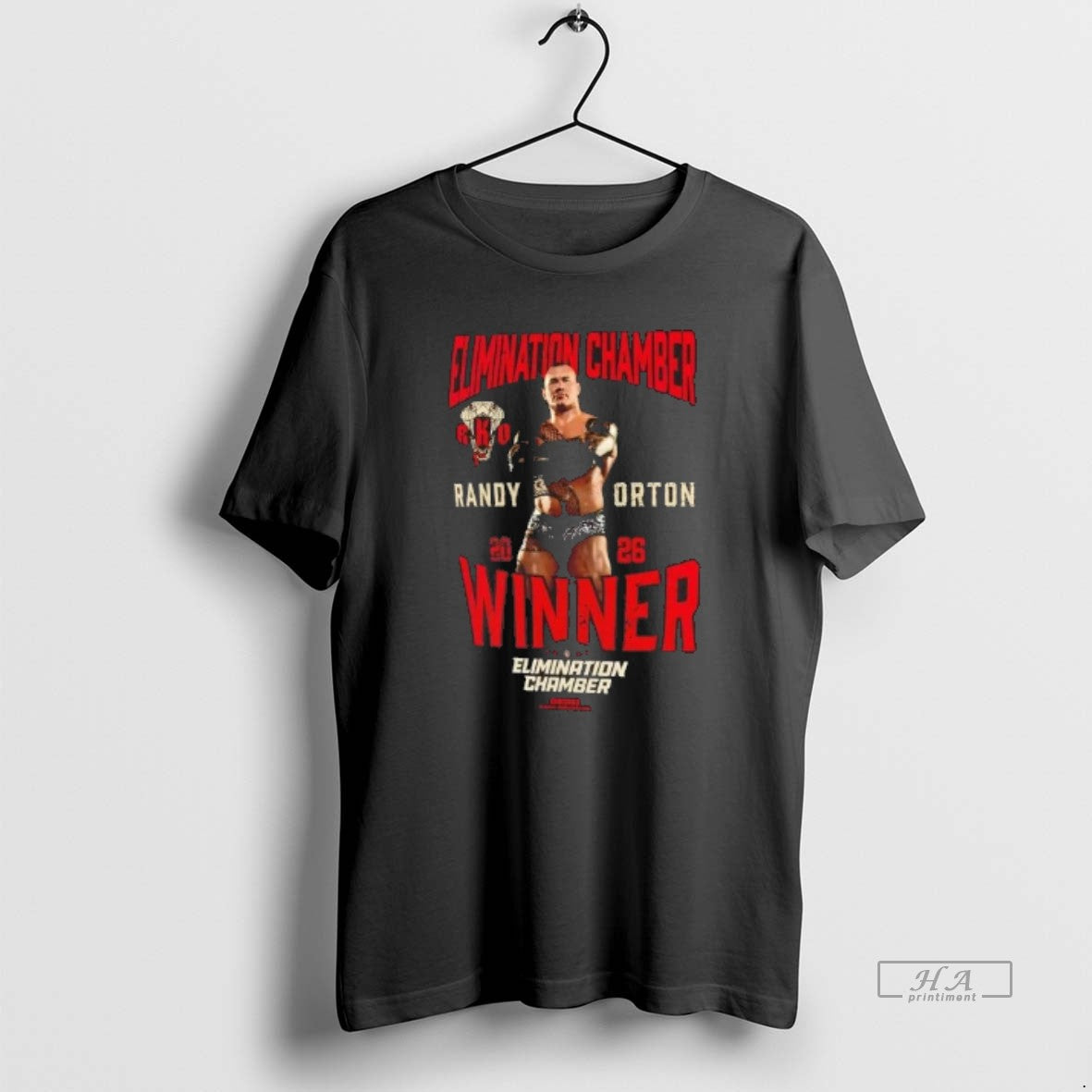 Official Randy Orton 2026 Elimination Chamber Winner Tee Unisex