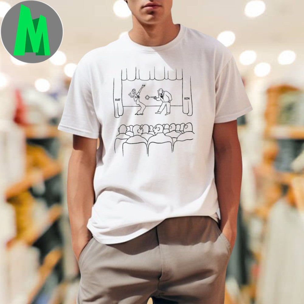 Ratbin Curtain Call Performance Line-Art Unisex