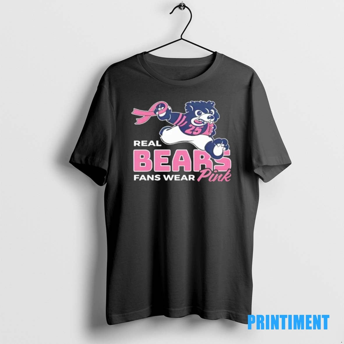 Official Real Bears Fans Wear Pink 2025 Tee Sweater