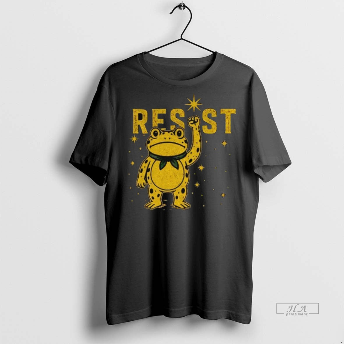 Official Resist Frog Free Portland Shirt