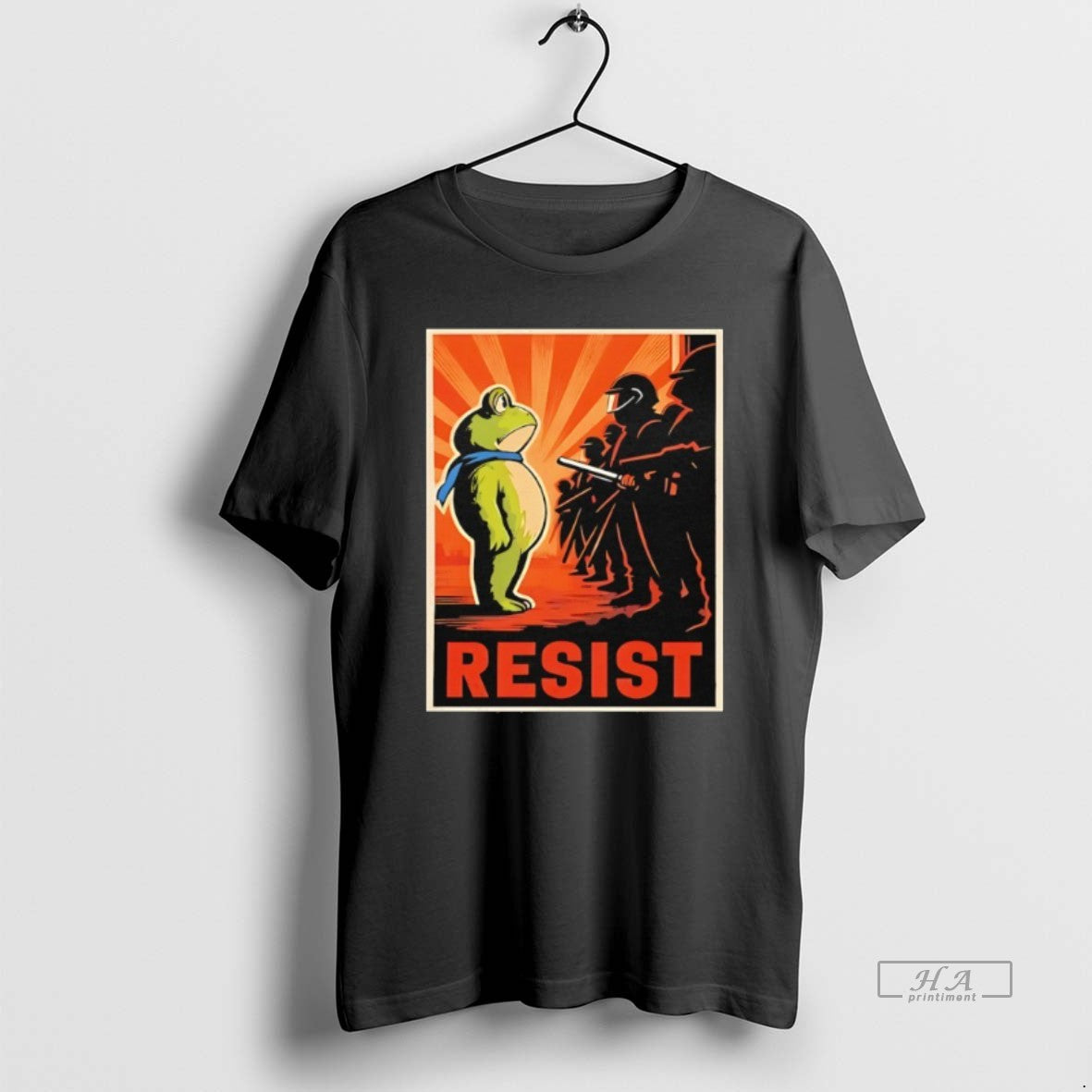Official Resist Portland Frog