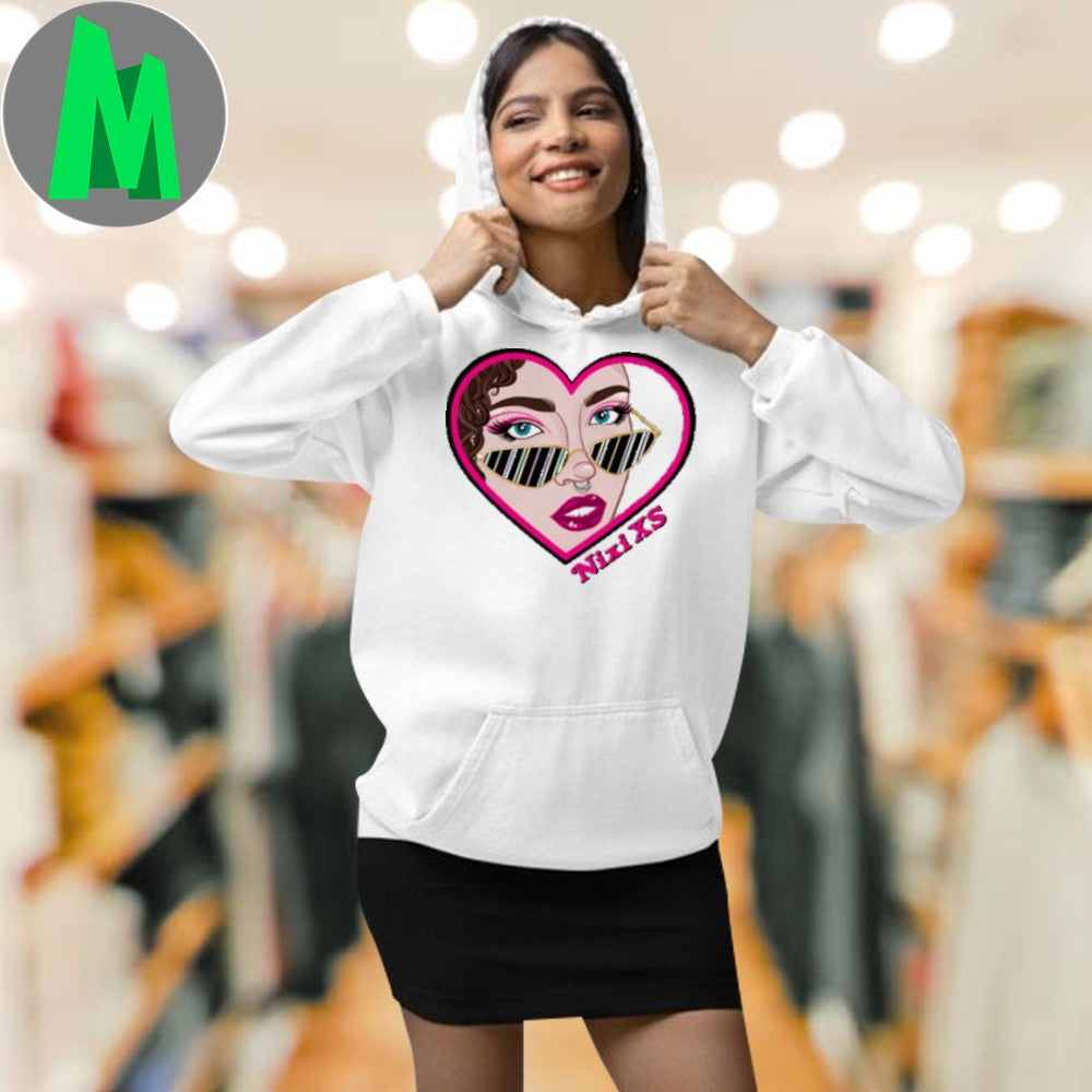 Retro Heart Graphic Shirt Unisex