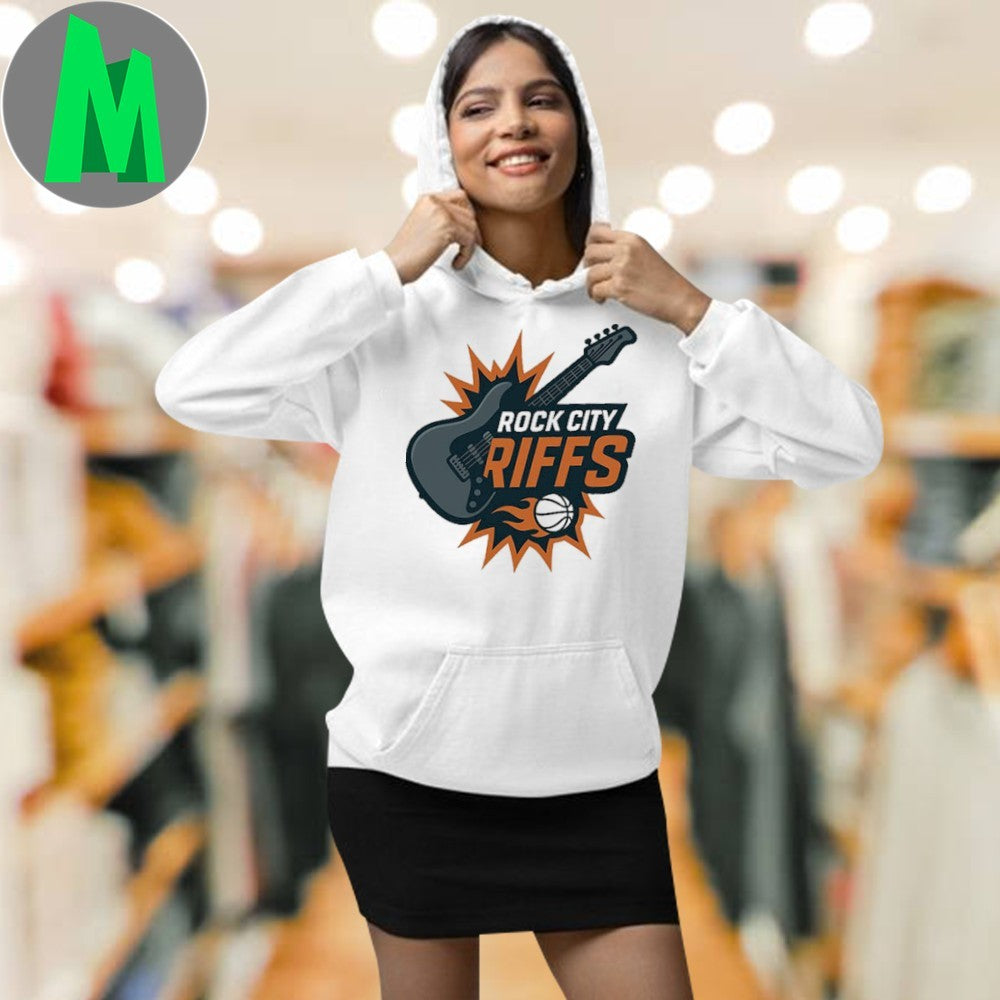 Rock City Riffs Guitar & Basketball Logo Unisex