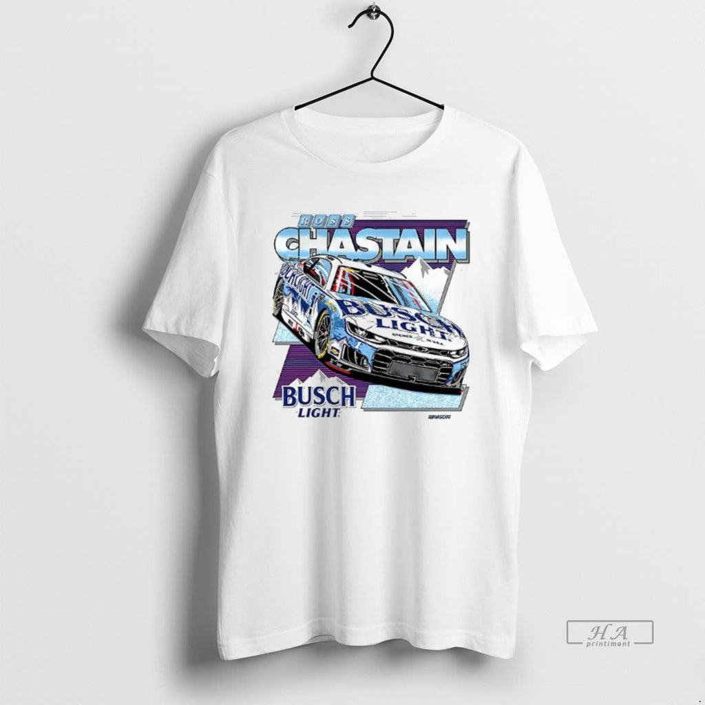 Official Ross Chastain 1 2026 Busch Light Two Sided Mugs And Unisex