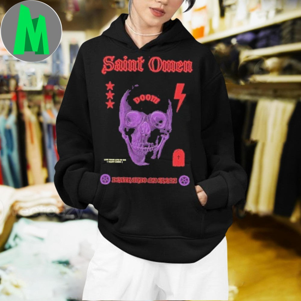 Saint Omen Doom Machine Death Unto My Enemy Youth Shirt Unisex