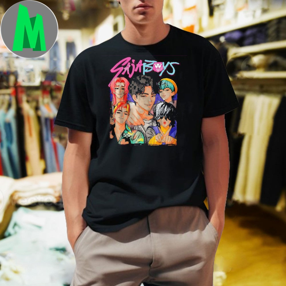 Saja Boys KPOP Fan Art Bootleg Style Graphic Unisex