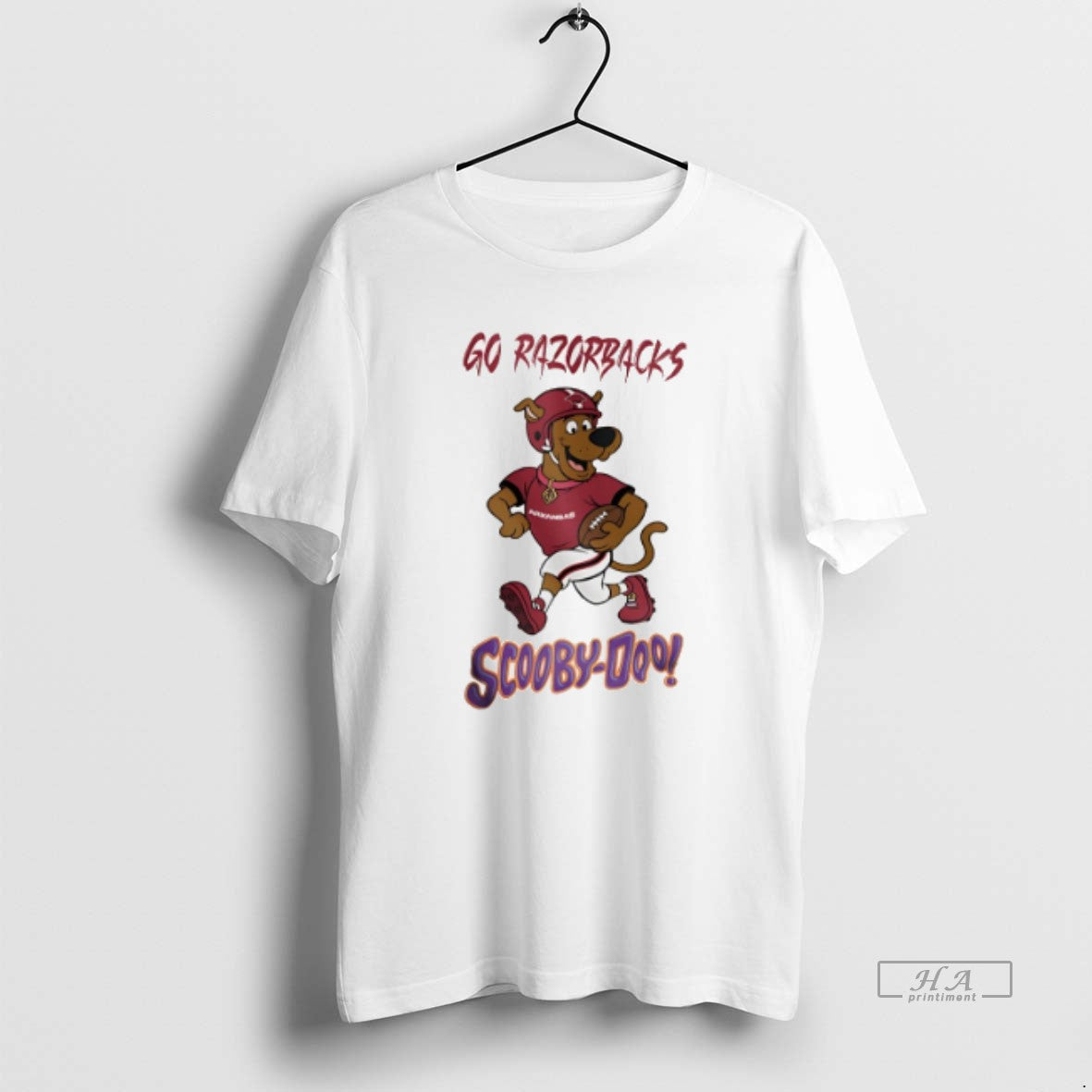 Official Scooby Doo X Arkansas Razorbacks Go Razorbacks