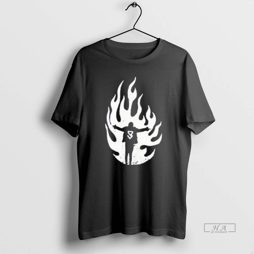 Official Seth Rollins Flames Tee Unisex