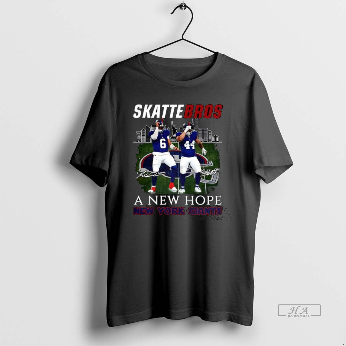 Official Skatte Bros A New Hope New York Giants Signature