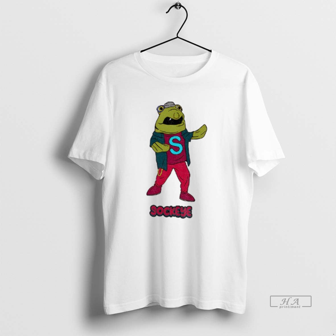 Official Sockeye Salmon Mariners Seattle New Mascot