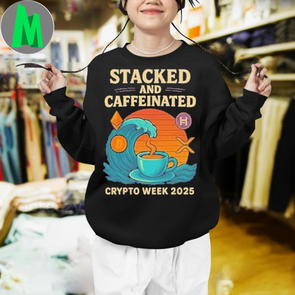 Stacked and Caffeinated Crypto Week 2025 Unisex