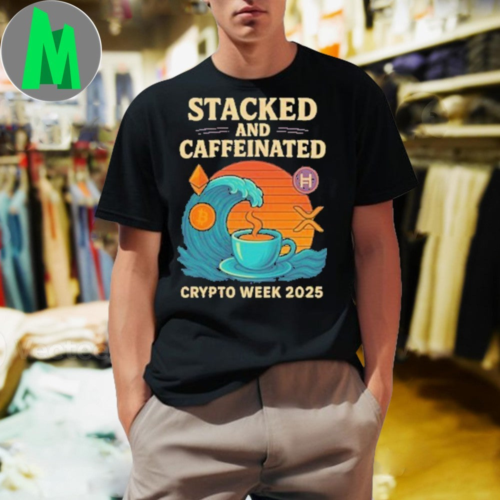 Stacked and Caffeinated Crypto Week 2025 Unisex