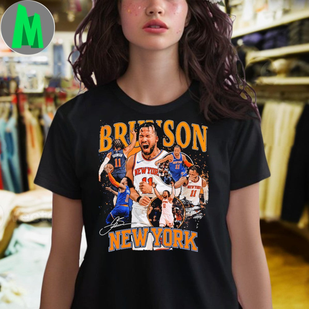 Stadium Essentials Knicks Jalen Brunson Crossroads Shirt Unisex