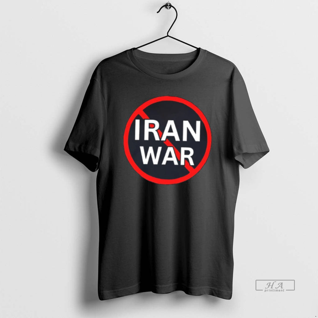Official Stop War On Iran Peace Tee Unisex