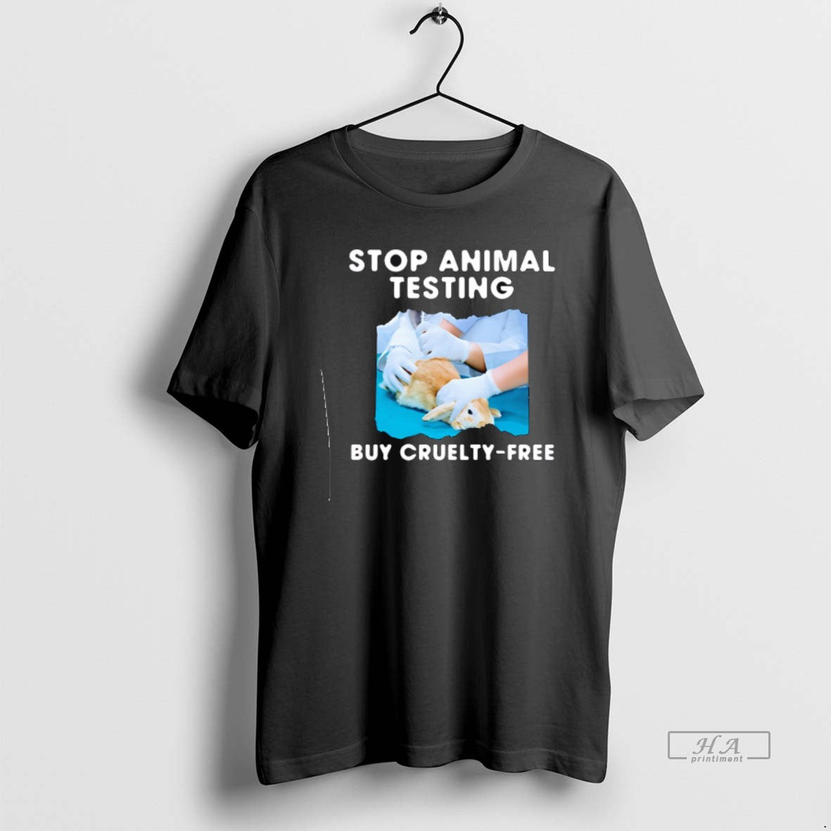 Official Stop Animal Testing Buy Cruelty Free Graphic Unisex