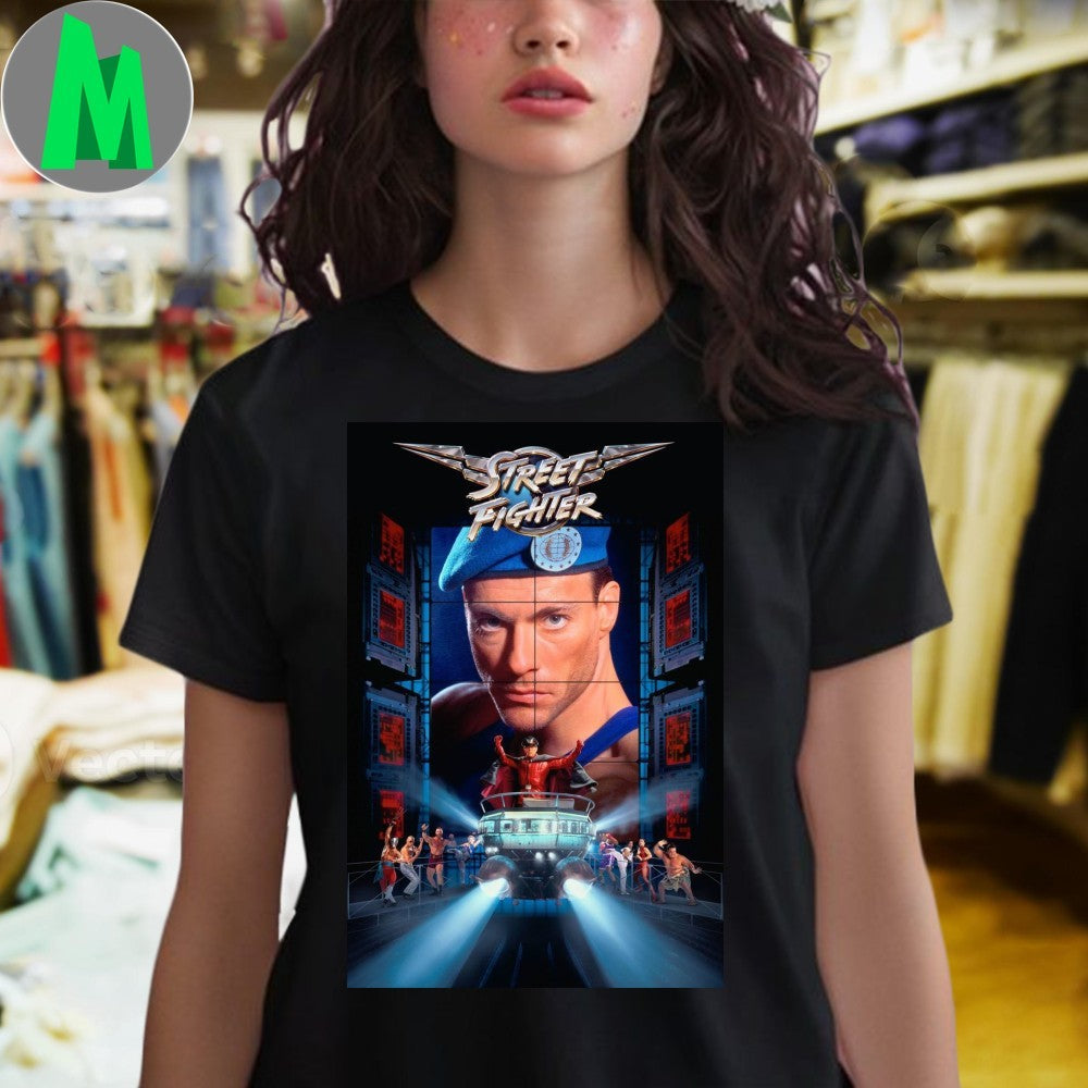 Street Fighter Movie Poster Shirt Unisex