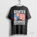 Official Strong Grantifa Grandmas Against Fascism Shirt