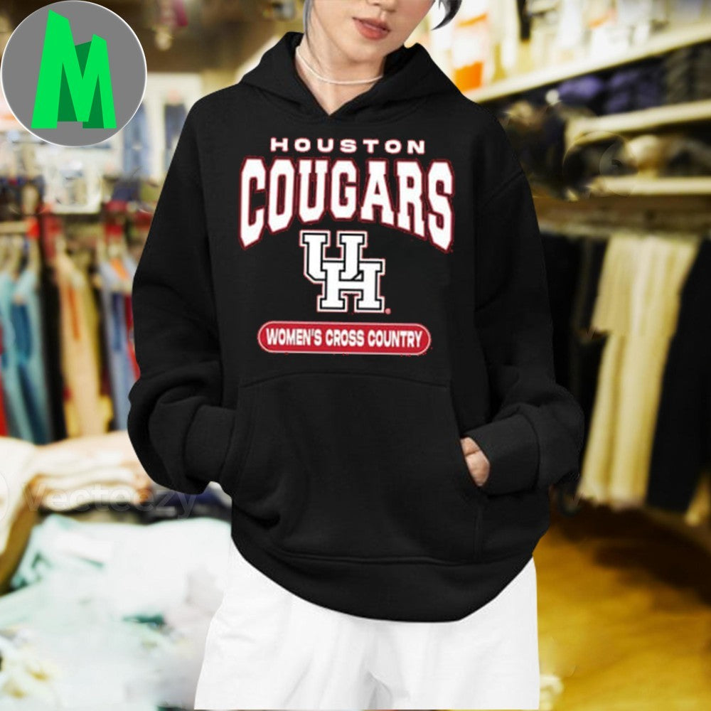 Summit Sportswear Houston Cougars Red Women’s Cross Country Shirt Unisex