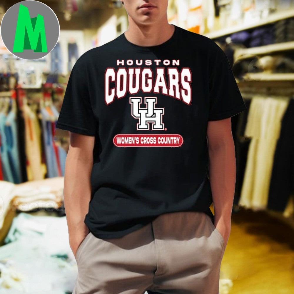 Summit Sportswear Houston Cougars Red Women’s Cross Country Shirt Unisex