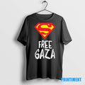 Official Superman Free Gaza Tee Sweater