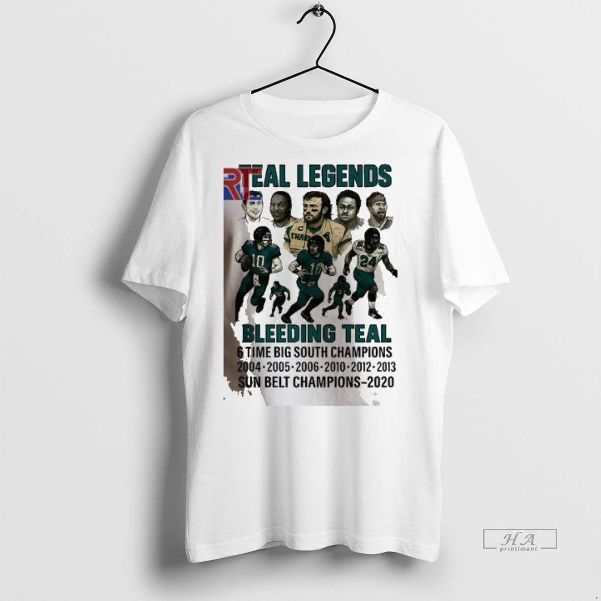 Official Teal Legends Bleeding Teal Shirt