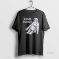 Official Team Punch Monkey Holding Orange Stuffed Animal Friend Unisex