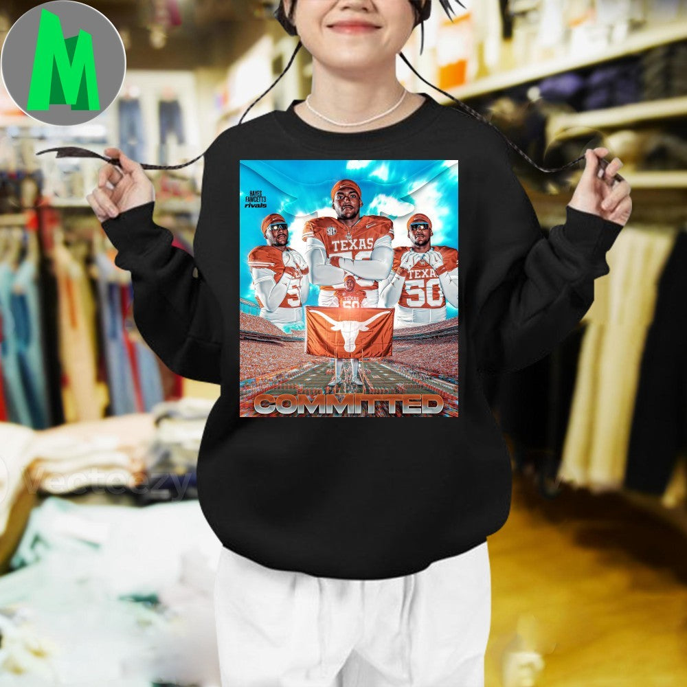 Texas Longhorns Committed Hayes Fawcett 3 Football Recruit Unisex