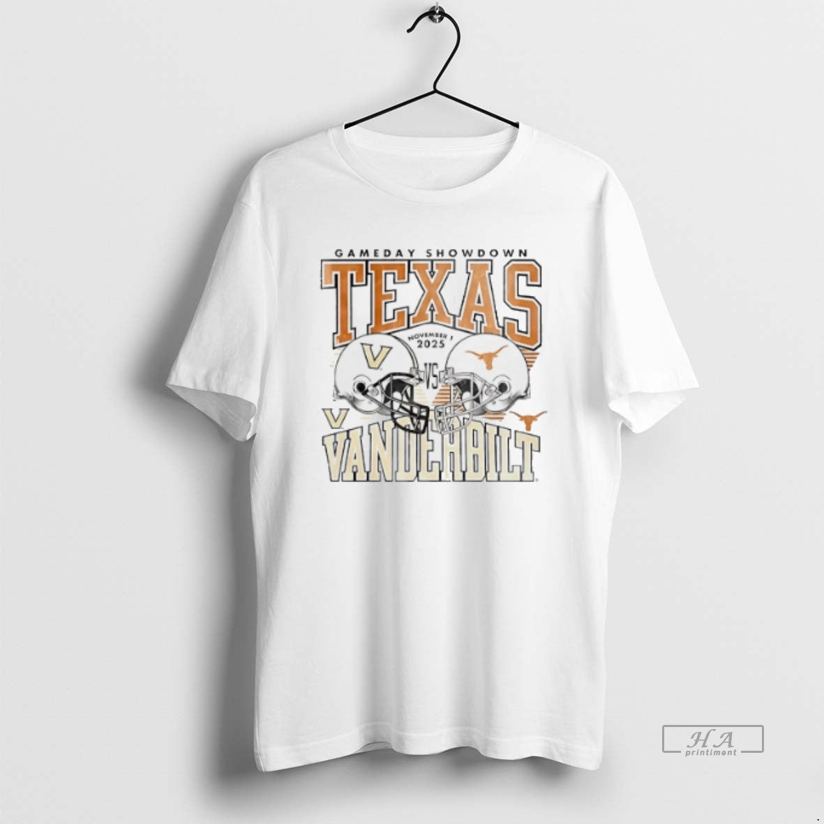 Official Texas Longhorns Vs Vanderbilt Commodores Gameday Showdow 2025