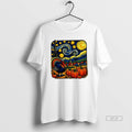 Official Thanksgiving Turkey Pumpkin Harvest Starry Night Art