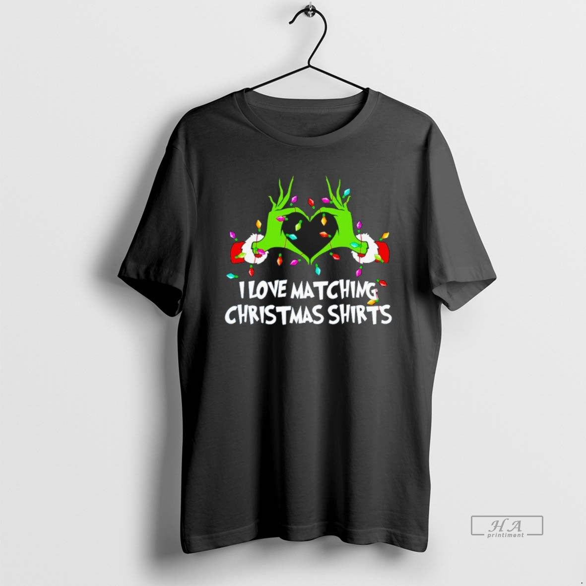 Official The Grinch I Love Matching Christmas