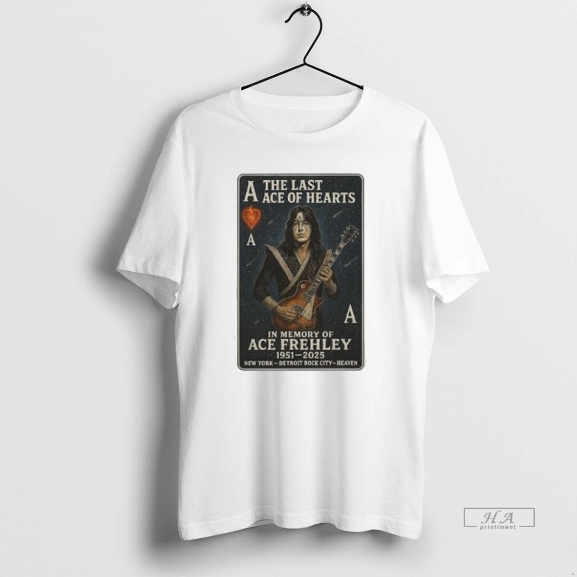 Official The Last Ace Of Hearts In Memory Of Ace Frehley 1951 2025