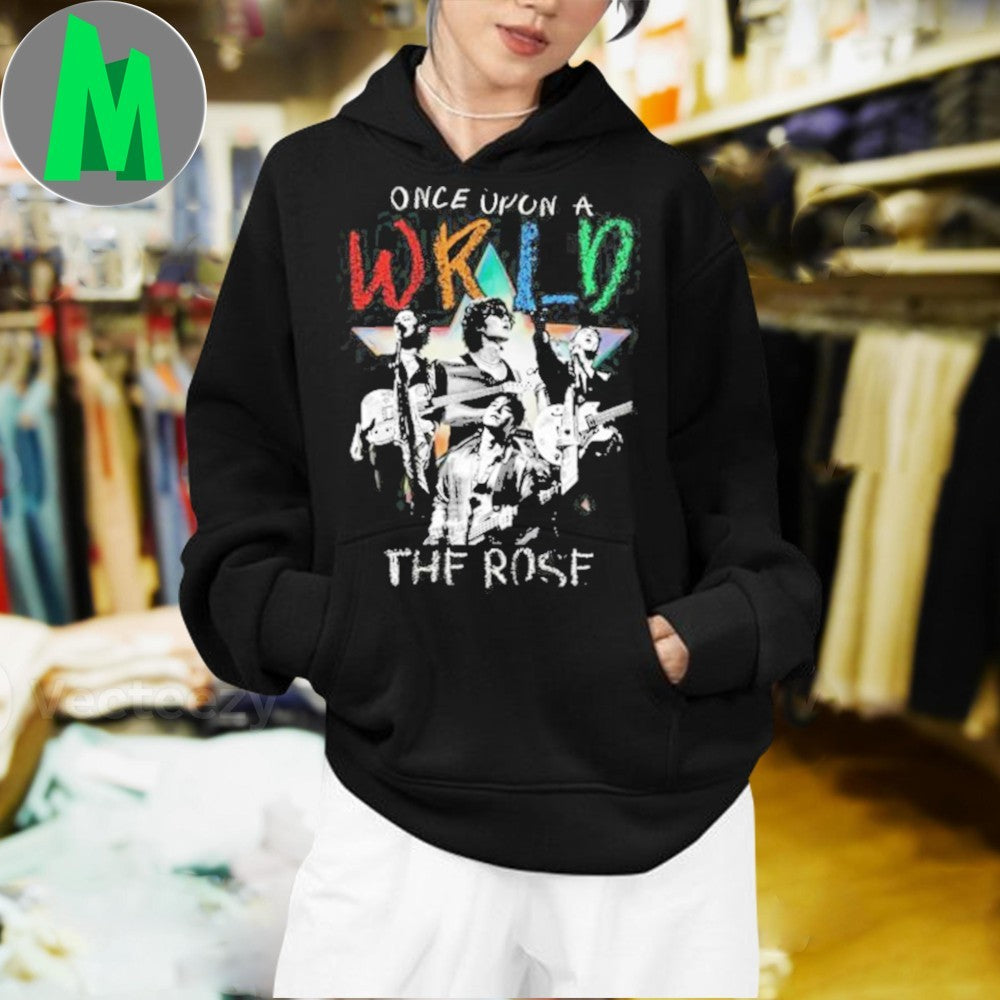 The Rose K-Pop Band Once Upon A World Retro Shirt Unisex