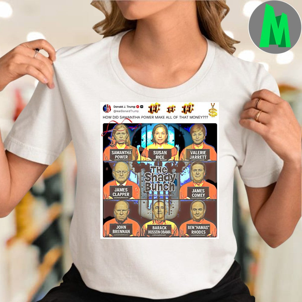 The Shady Bunch Political Satire Unisex