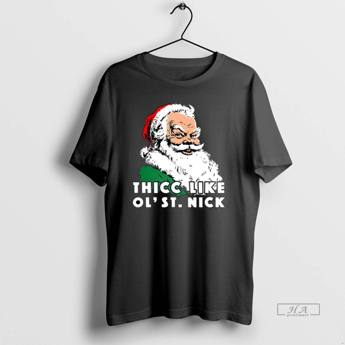 Official Thicc Like Ol Saint Nick Santa Christmas