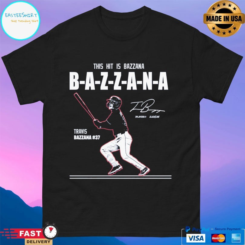 This Hit Is Bazzana Travis Bazzana Cleveland Guardians Signature Unisex