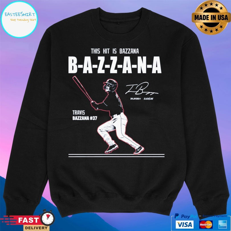 This Hit Is Bazzana Travis Bazzana Cleveland Guardians Signature Unisex