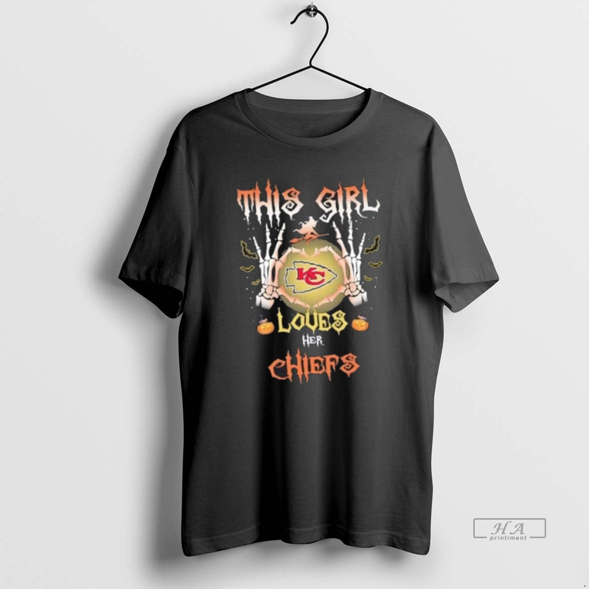 Official This Girl Loves Her Kansas City Chiefs Football Halloween