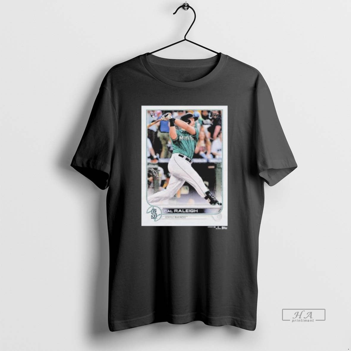 Official Trendy 2022 Topps Baseball Cal Raleigh Mariners