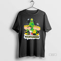 Official Trendy 2025 Mountaineers Peanuts With Friend Merry Christmas