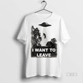 Official Trendy Alien Abduction I Want To Leave Tee Sweater