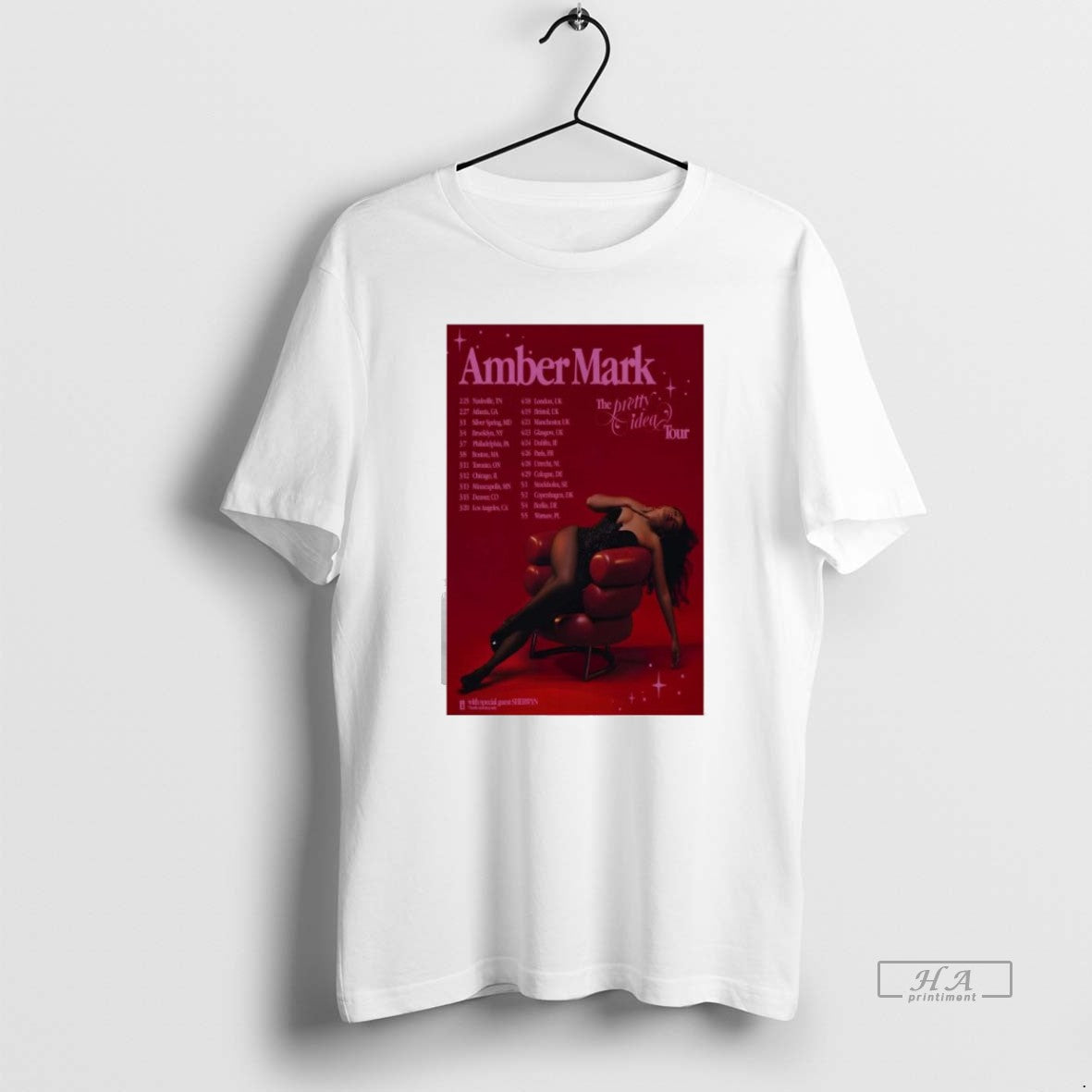Official Trendy Amber Mark The Pretty Idea Tour 2026