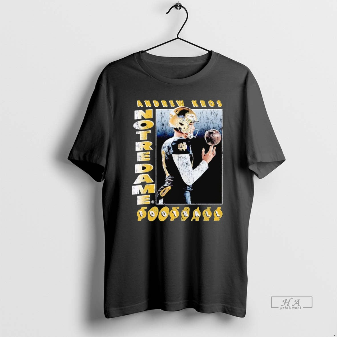 Official Trendy Andrew Kros 90s Graphic Notre Dame