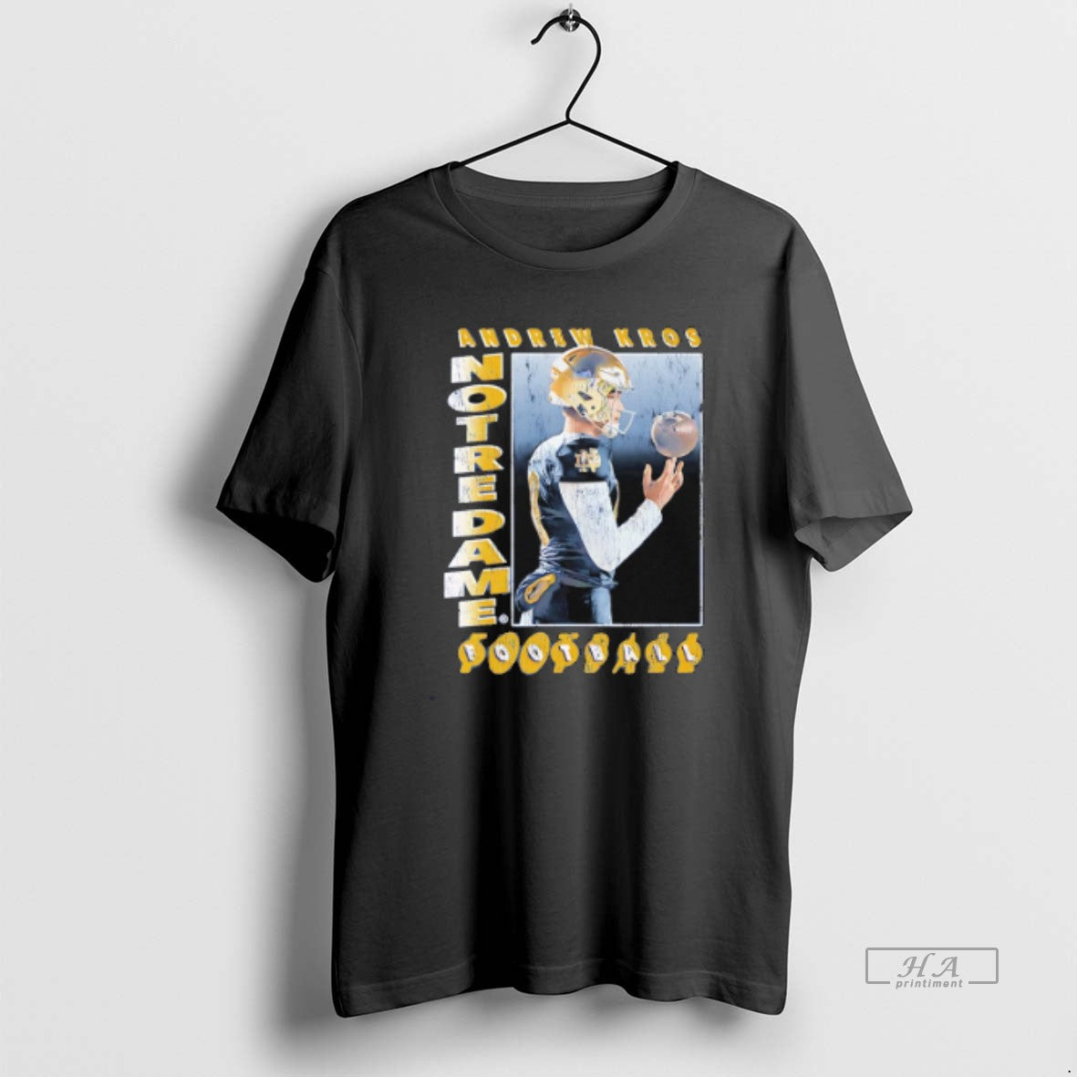 Official Trendy Andrew Kros Notre Dame Fighting Irish Graphic