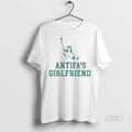 Official Trendy Antifas Girlfriend Statue Of Liberty Mens White Tee Tee Sweater