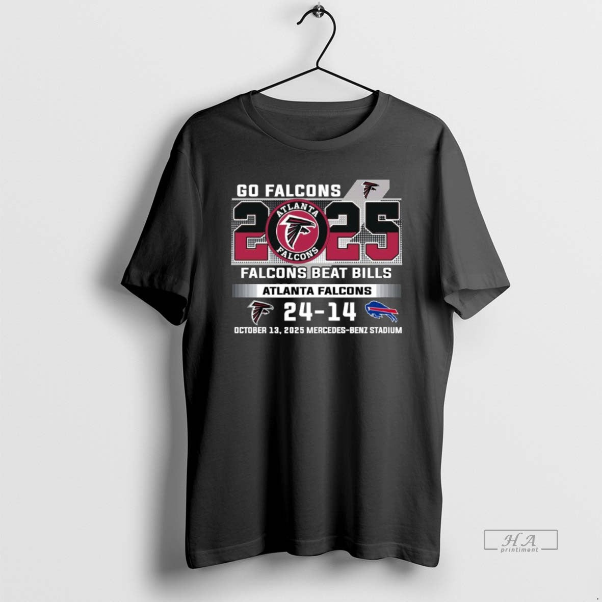 Official Trendy Atlanta Falcons 2025 Falcons Beat Bills 24 14 Score