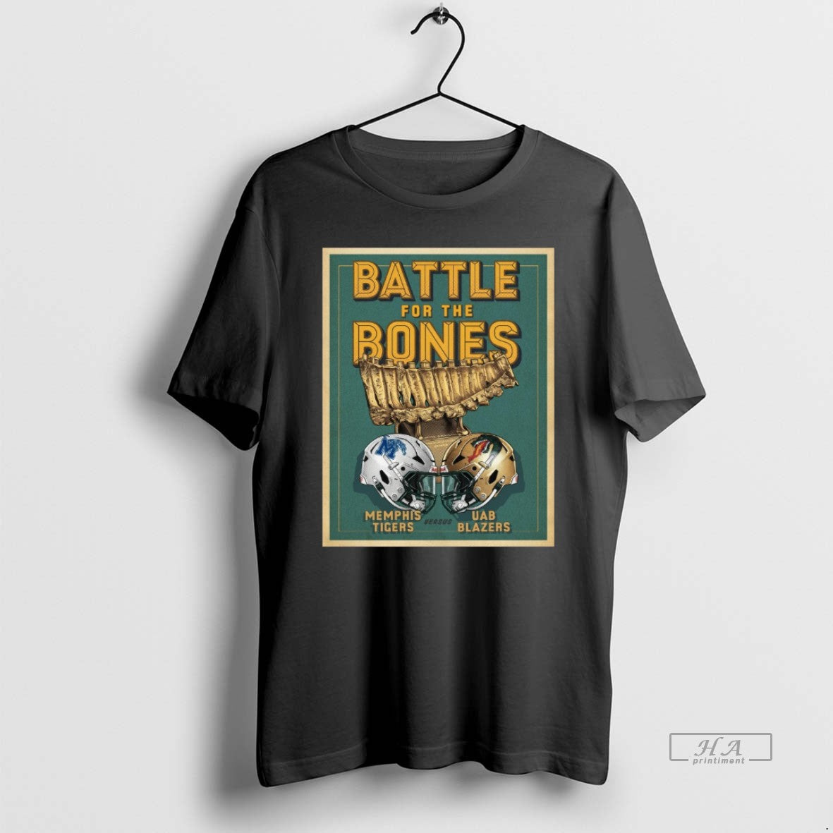Official Trendy Battle For The Bones Memphis Tigers Vs Uab Blazers 2025 Its Bones Week