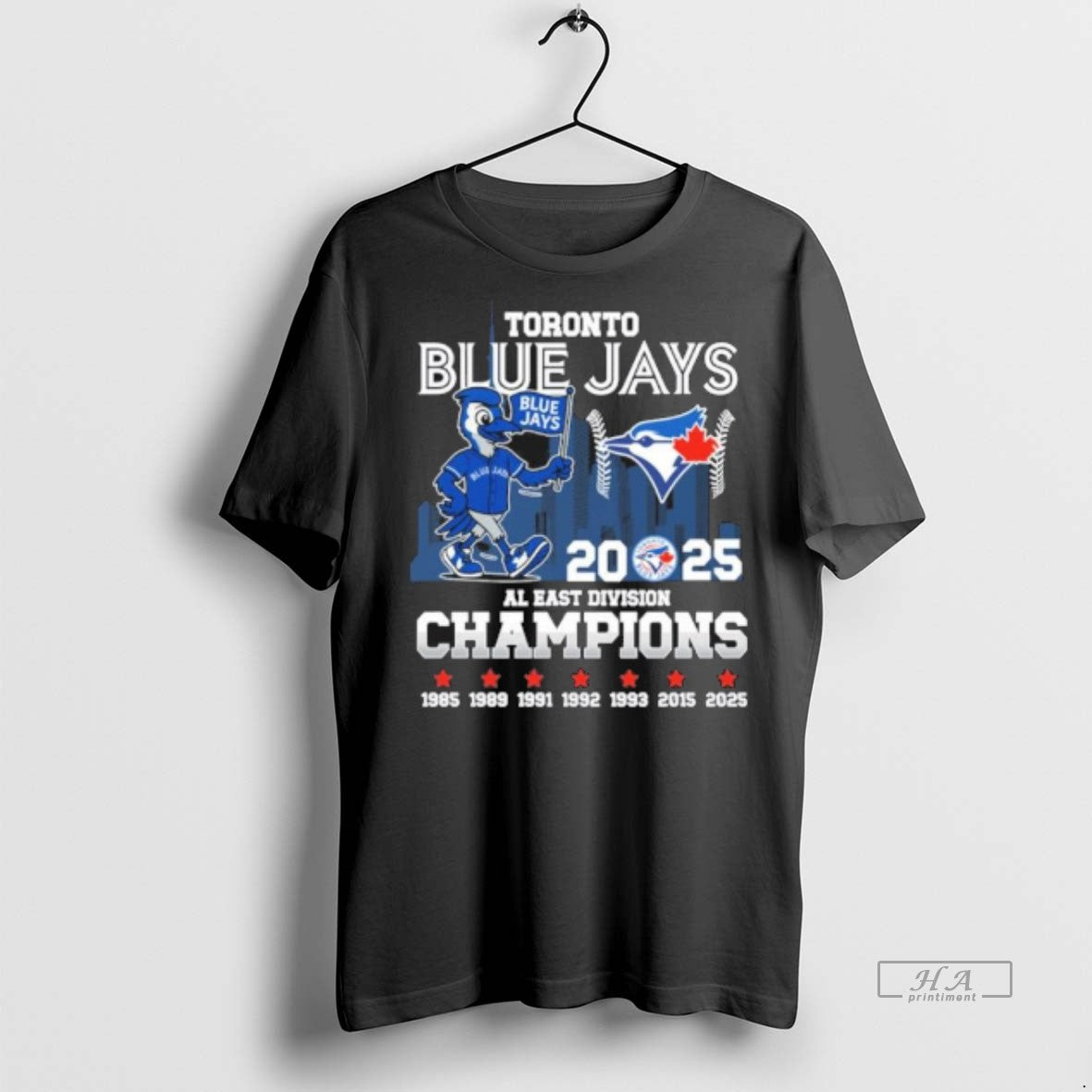 Official Trendy Blue Jays Mascot Parade Al East Champions Tee Sweater