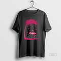 Official Trendy Breast Cancer Tree With Flamingo Cancer Survivor Awareness
